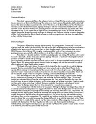 Production Report