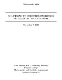 Mathematics 1174: calculus I : with economics & business applications
