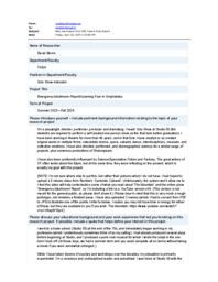 Emergency Mushroom Report / Learning Fear In Omphalotus