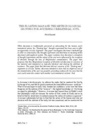 The Floating Man and the Methodological Grounds for Avicenna’s Immaterial Soul