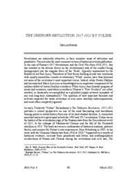 The Unknown Revolution: 1917 – 1921 By Voline