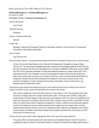 Education, Employment & Immigration Pathways of International Students in Urban and Rural BC: Reducing the Gaps between Opportunity & Responsibility