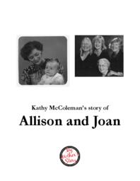 Kathy McColeman’s stories of Allison and Joan