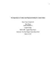 Dana Thorne: Major paper 2025