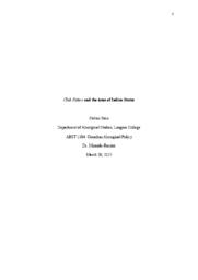 Club Native and the issue of Indian Status